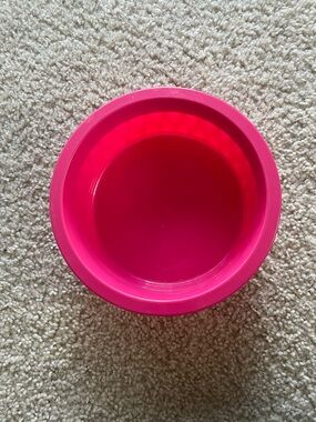 Pink Pet Bowl